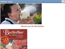 Tablet Screenshot of buchtelbar.at